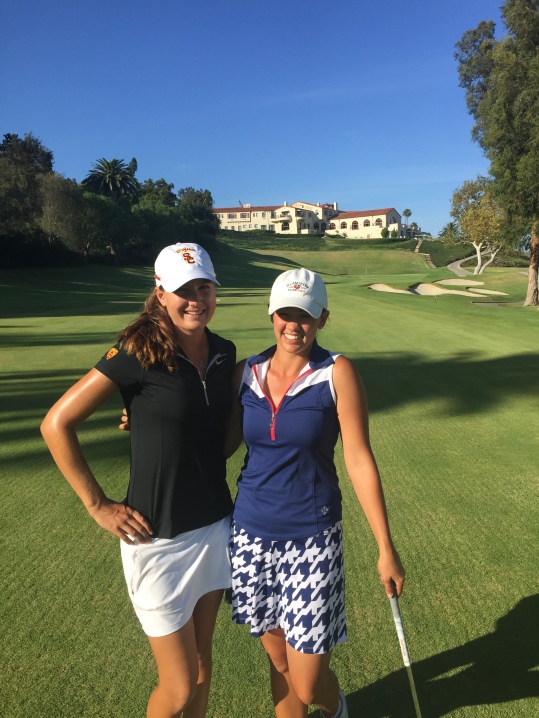 With the famous, Victoria Morgan at Riviera CC